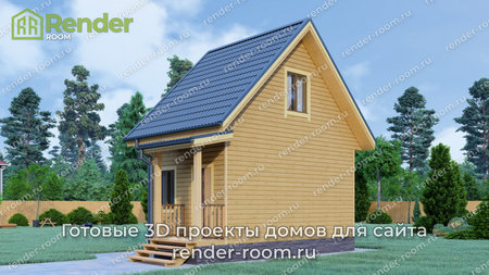 Проект  Площадь: 35, Размер: 4х6