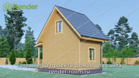 Проект  Площадь: 35, Размер: 4х6