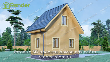 Проект  Площадь: 35, Размер: 4х6