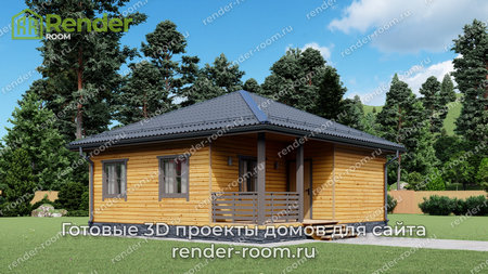 Проект  Площадь: 49,37, Размер: 8х8