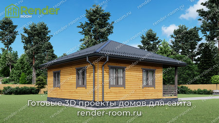 Проект  Площадь: 49,37, Размер: 8х8