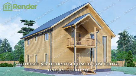 Проект  Площадь: 166, Размер: 11х11