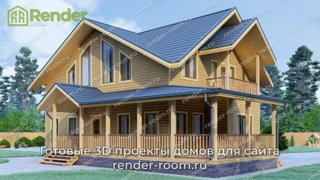 Проект  Площадь: 166, Размер: 10х13