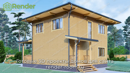 Проект П-986 Площадь: 96, Размер: 7х9