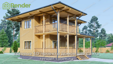 Проект П-986 Площадь: 96, Размер: 7х9