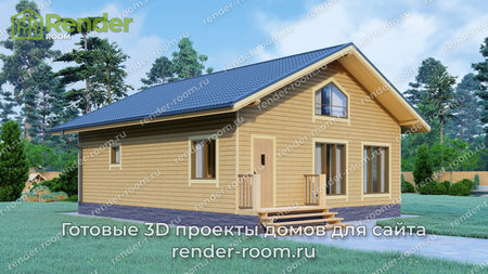 Проект  Площадь: 73, Размер: 9х10