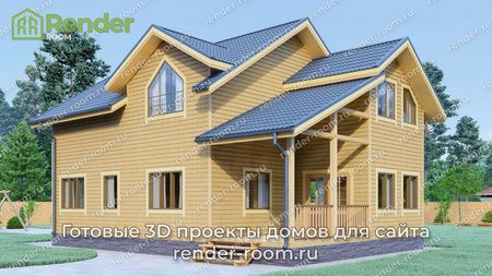 Проект  Площадь: 145, Размер: 8х12