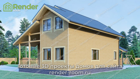 Проект  Площадь: 145, Размер: 8х12