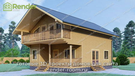 Проект  Площадь: 126, Размер: 8х10