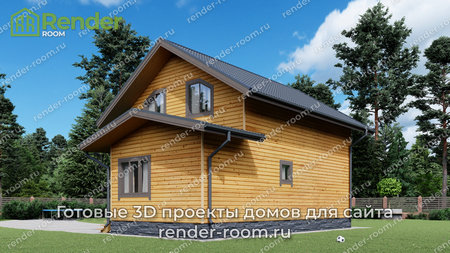 Проект  Площадь: 105, Размер: 7х11