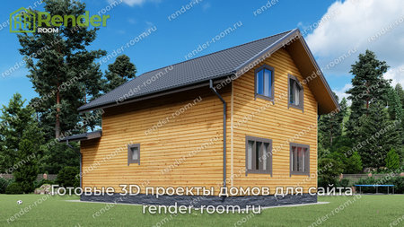 Проект  Площадь: 105, Размер: 7х11