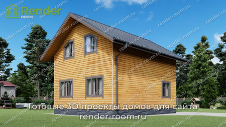 Проект  Площадь: 105, Размер: 7х11