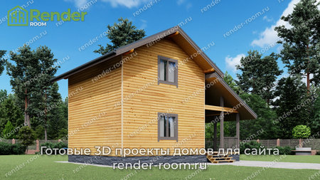 Проект  Площадь: 56, Размер: 6х7