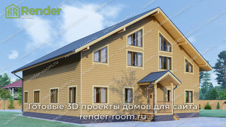 Проект П-997 Площадь: 337, Размер: 14х14