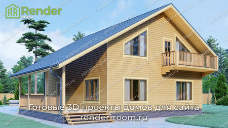 Проект  Площадь: 169, Размер: 10х11