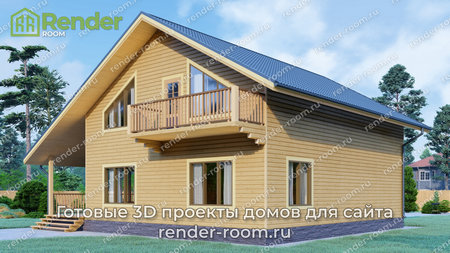 Проект  Площадь: 169, Размер: 10х11