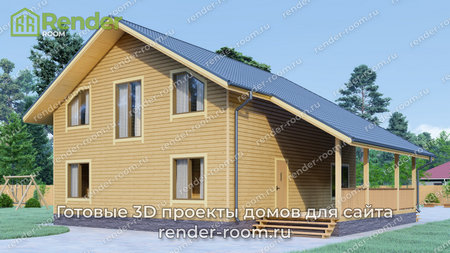 Проект  Площадь: 169, Размер: 10х11