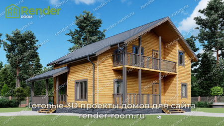 Проект  Площадь: 183, Размер: 11х12