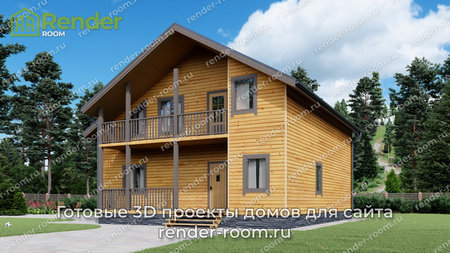 Проект  Площадь: 183, Размер: 11х12